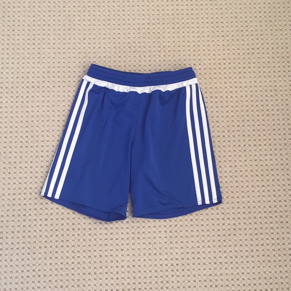 Size Small blue Adidas shorts! Slightly used